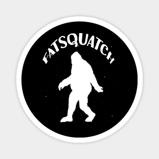 Fatsquatch Funny Bigfoot Magnet